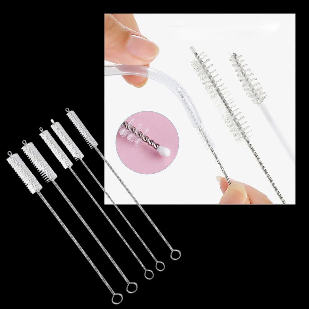 10-Pack Eco-Friendly Straw Cleaning Tools