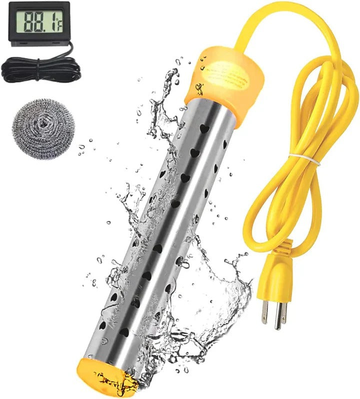 AquaHeat 220V Portable Immersion Heater – Efficient Water Heating Solution