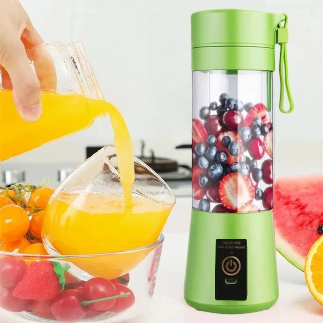 Portable Rechargeable Juice Maker for Smoothies & Shakes