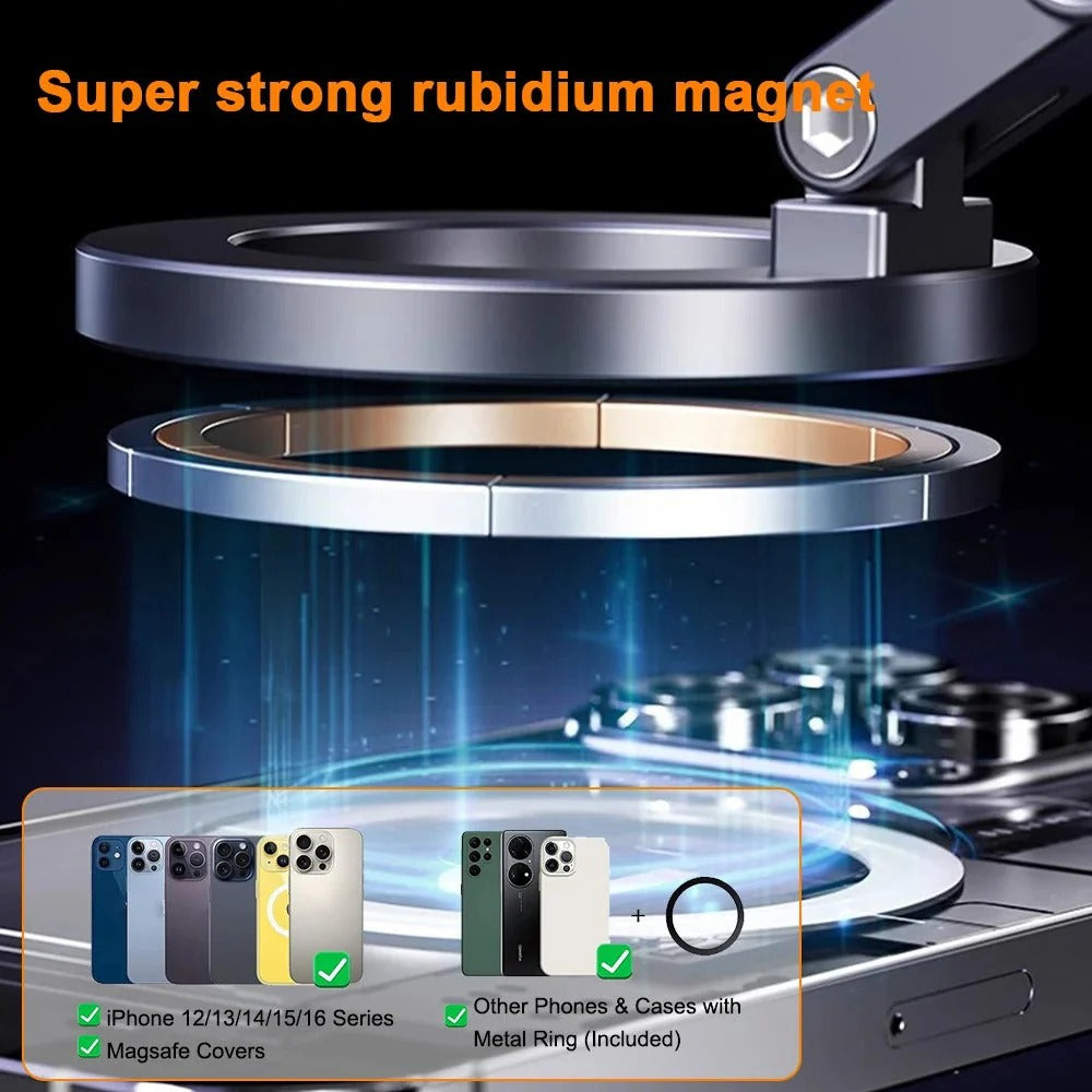 All-Conditions Magnetic Phone Mount – 360° Versatile Holder