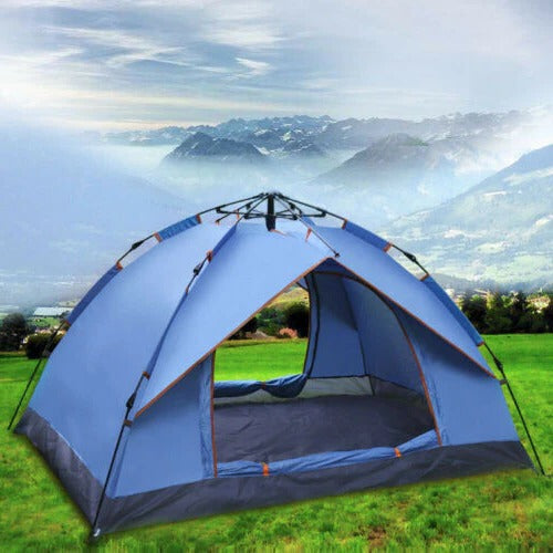 Quick-Deploy Camping Shelter for 3-4 Campers