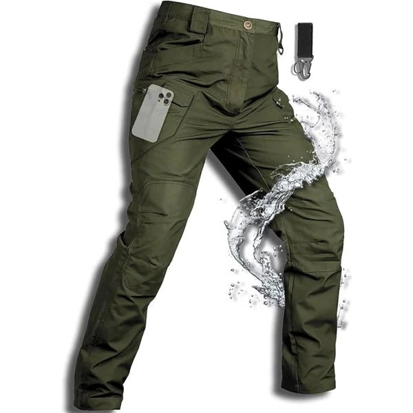 Men's All-Weather Insulated Cargo Pants for Winter Adventures