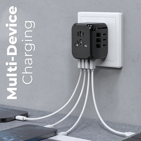 All-in-One Global Charger for Effortless Travel