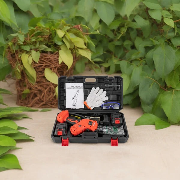 Portable Electric Chainsaw for Effortless Cutting