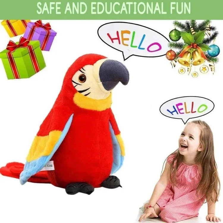 Interactive Plush Parrot with Sound and Music Features
