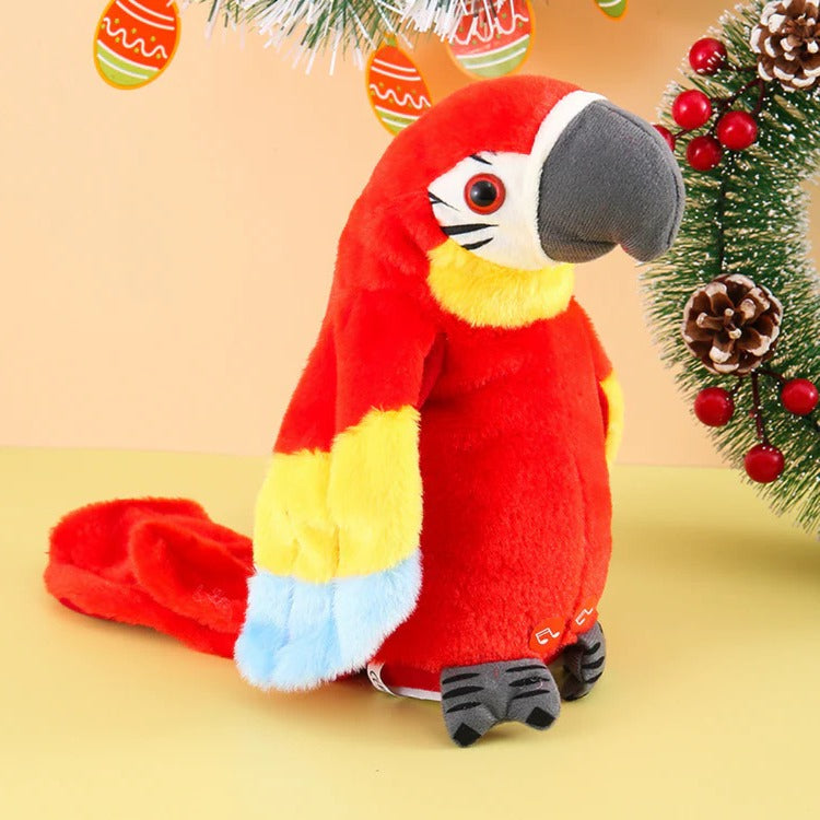 Interactive Plush Parrot with Sound and Music Features