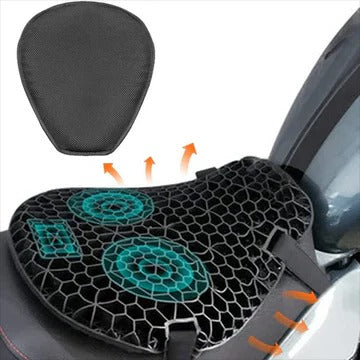 Cruiser Comfort Seat Pad – Memory Foam & Gel Cushioning for Riders