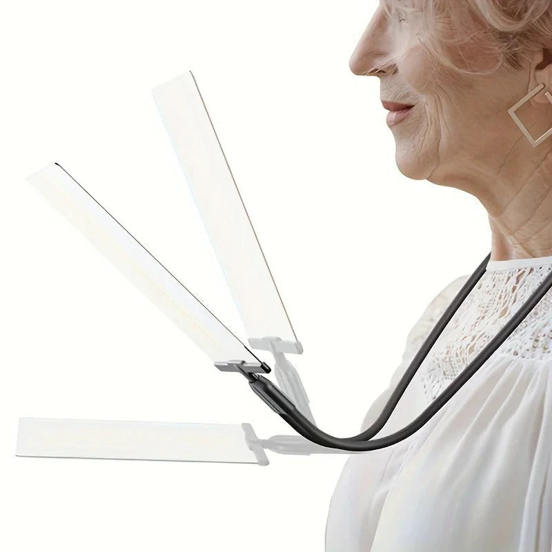 VisionMate Hands-Free Magnifier – Lightweight Adjustable Neck Reader