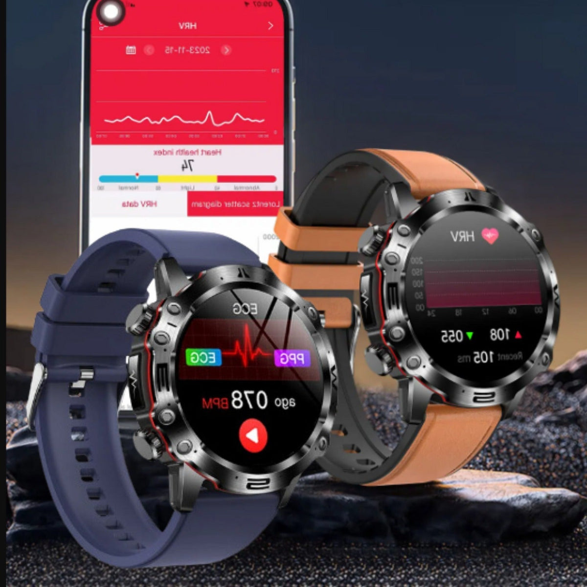 Versatile Wellness Tracker Smartwatch for Daily Life