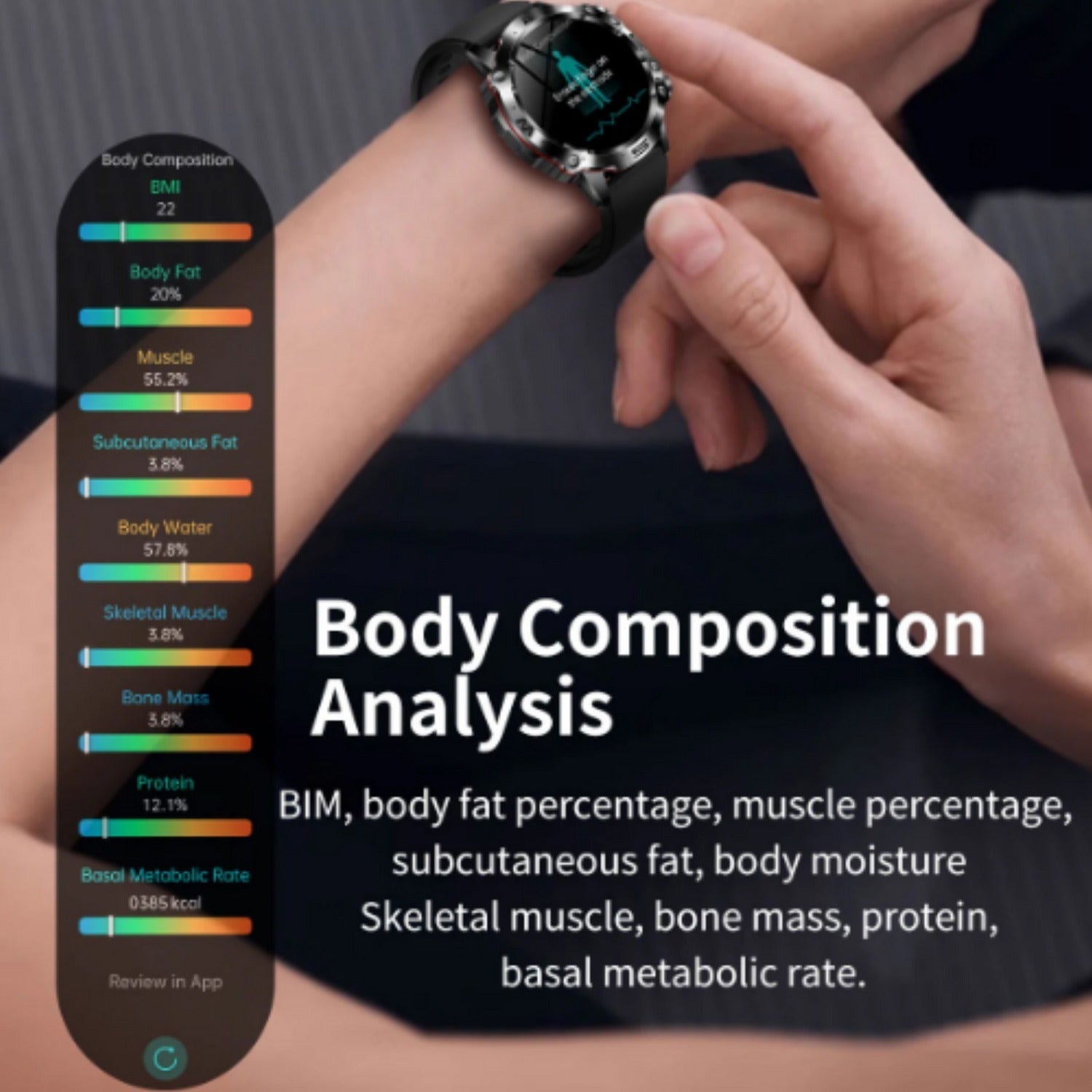 Versatile Wellness Tracker Smartwatch for Daily Life