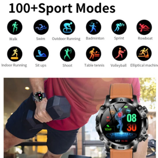 Versatile Wellness Tracker Smartwatch for Daily Life