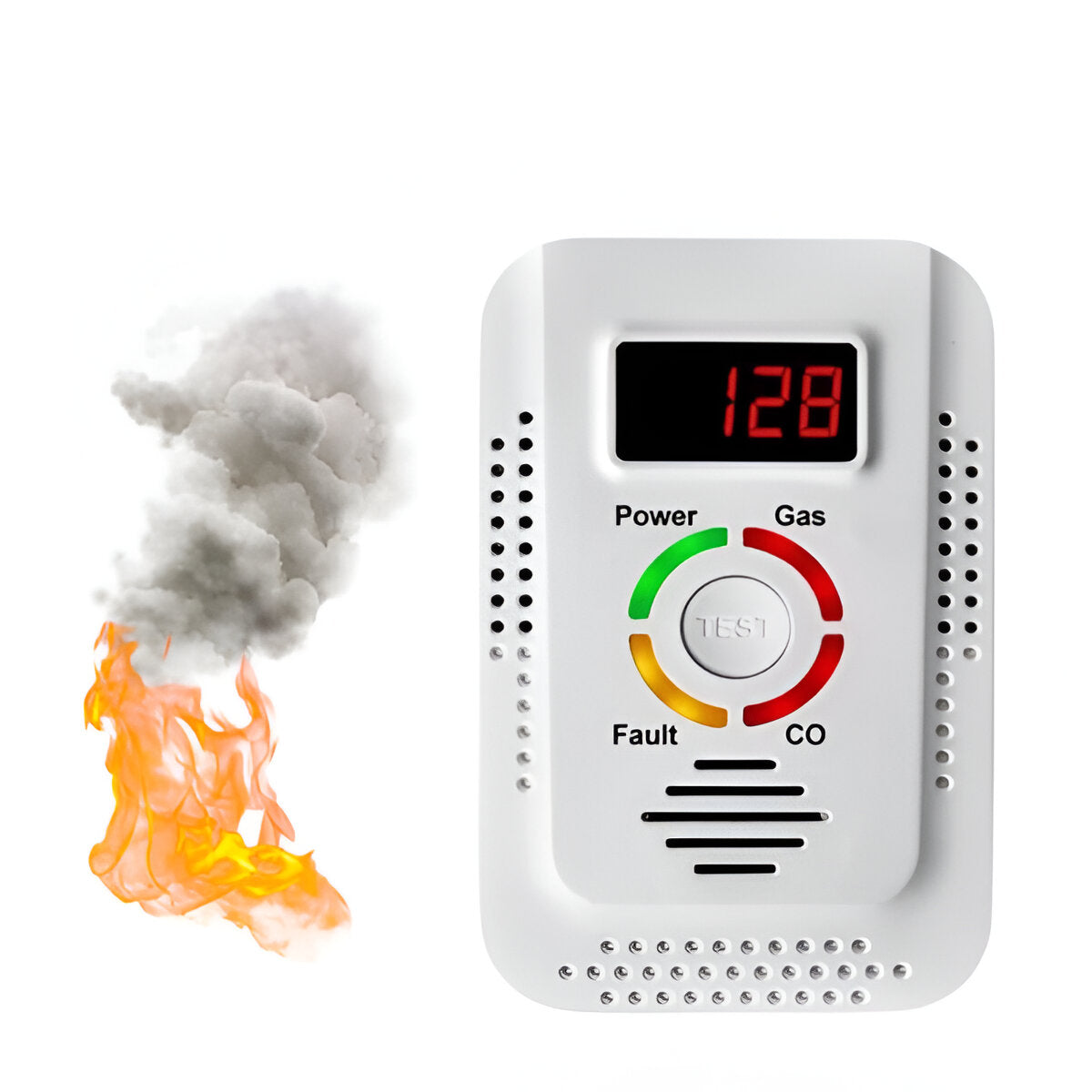 Smart Gas & Carbon Monoxide Safety Monitor