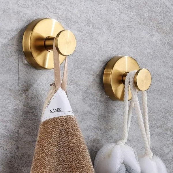 Versatile Suction Cup Wall Hooks – 2-Pack Solution