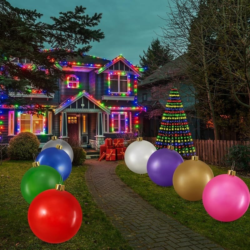 Inflatable Holiday Sphere for Festive Decor