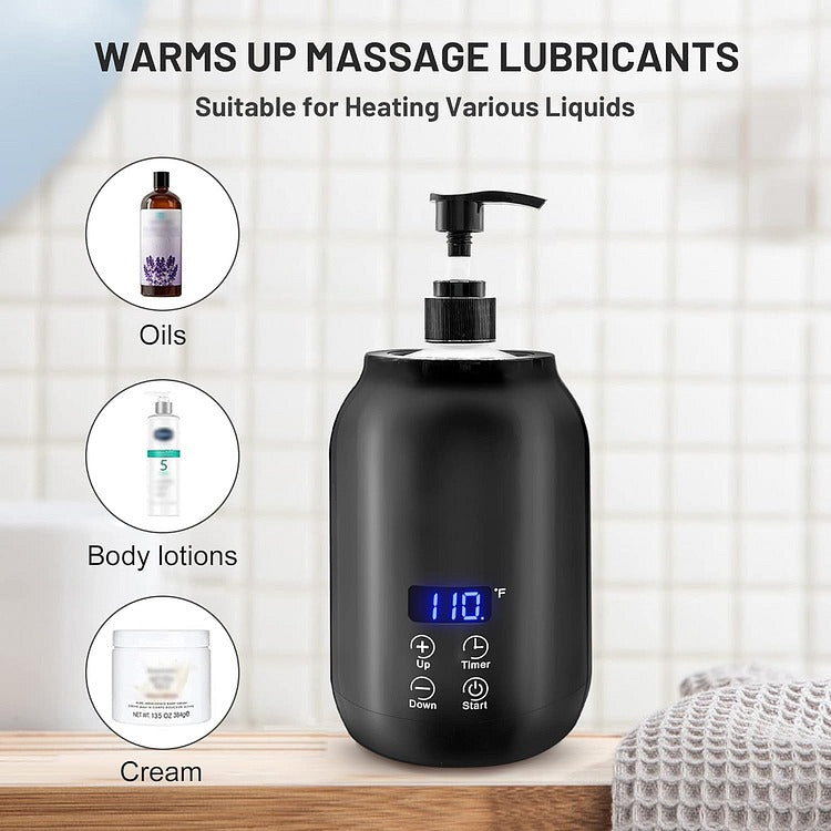 Soothing Touch Oil Warmer – Adjustable Heating & Portable Design