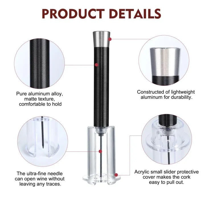 Effortless Cork Removal Wine Tool Set