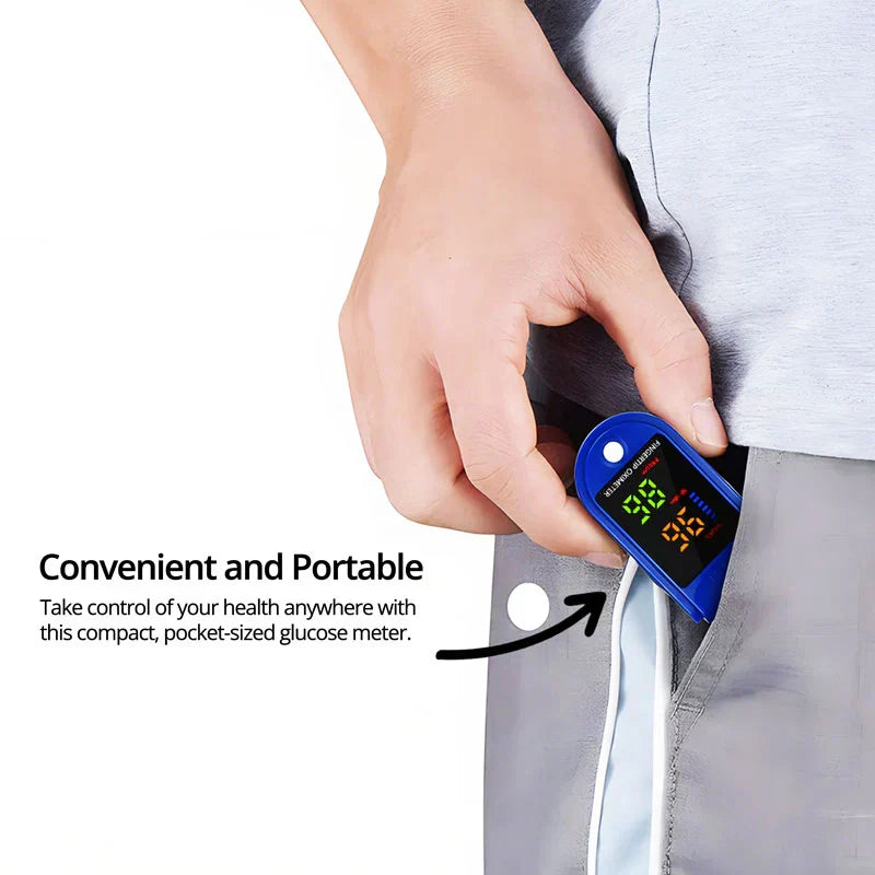 Smart Pulse Oxygen Monitor with Color Display