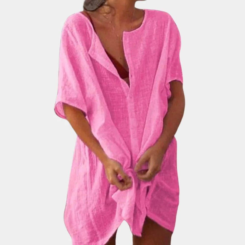 Breezy Midi Summer Dress for Effortless Style