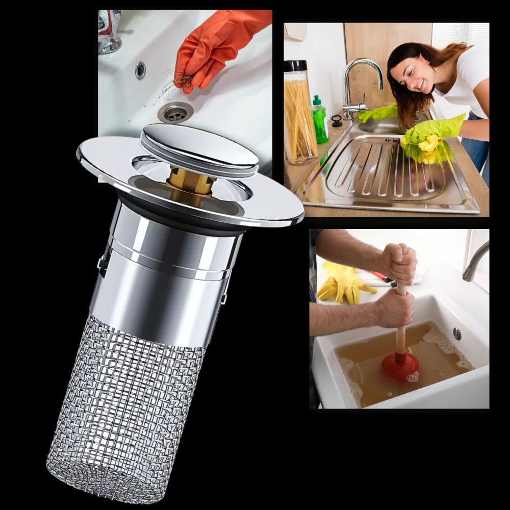 Smart Drain Stopper for Odor Control and Clog Prevention
