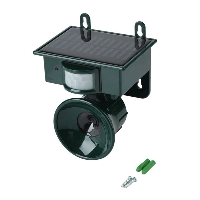 Eco-Friendly Motion-Activated Bird Repeller for Outdoor Spaces