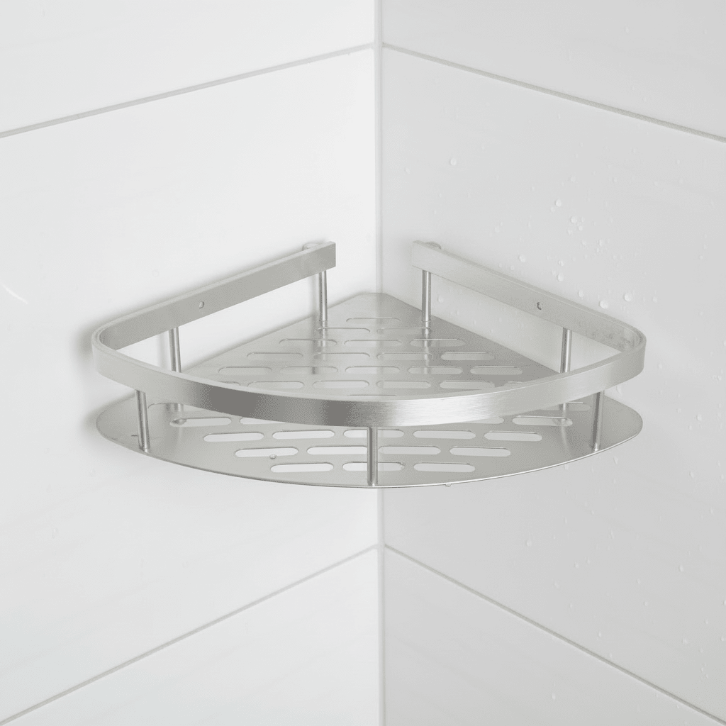 SleekWall – No-Drill Bathroom Shelf for Stylish Spaces