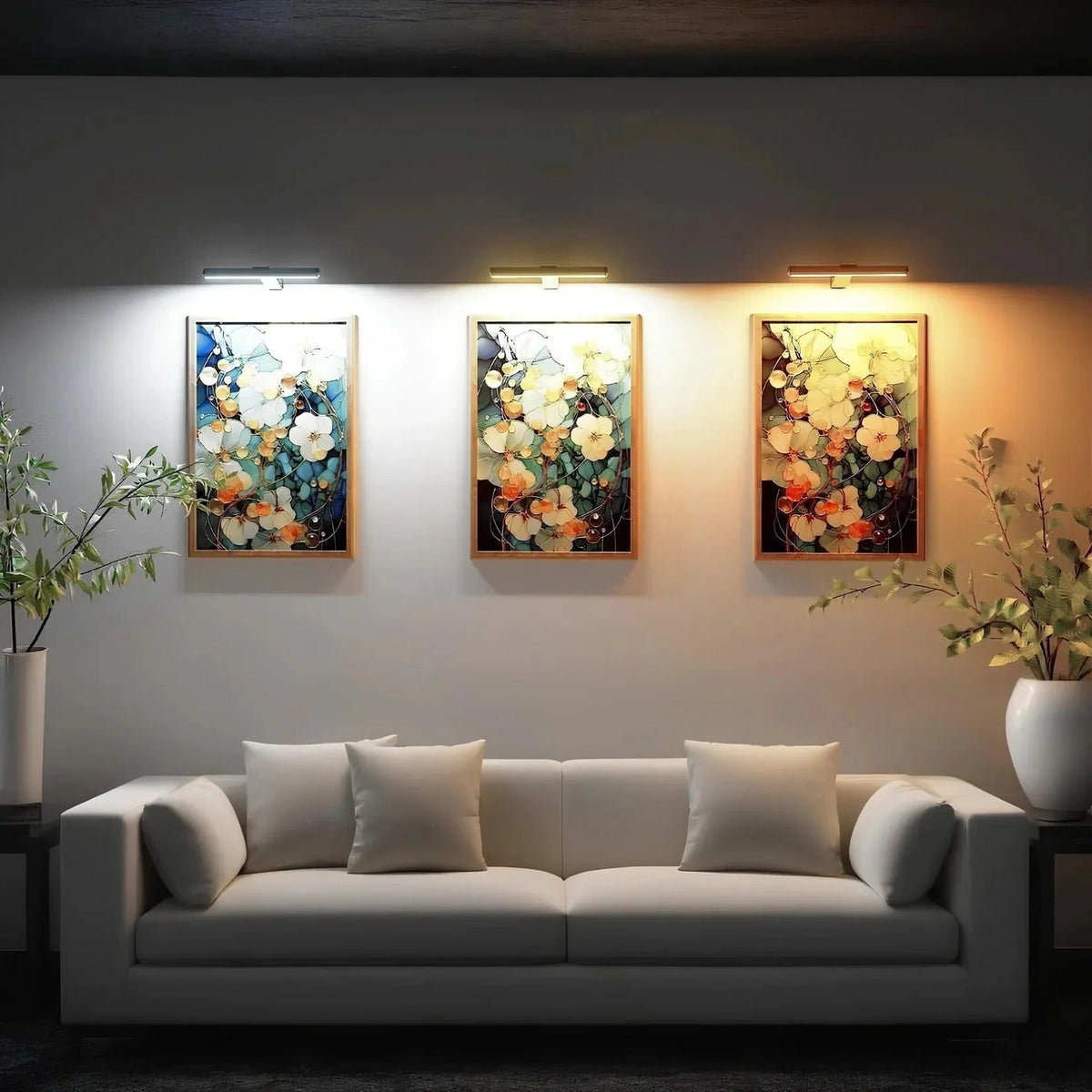 Cordless LED Art Light with Adjustable Brightness