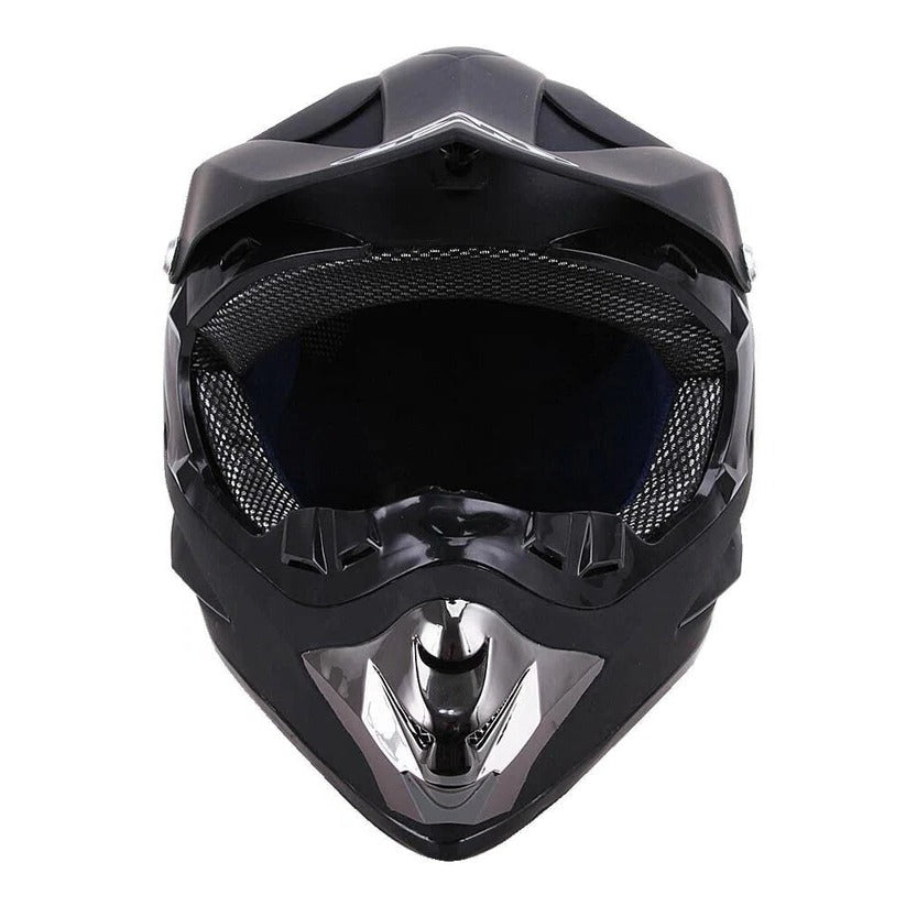 All-Weather Snowmobile Safety Helmet with Protective Goggles