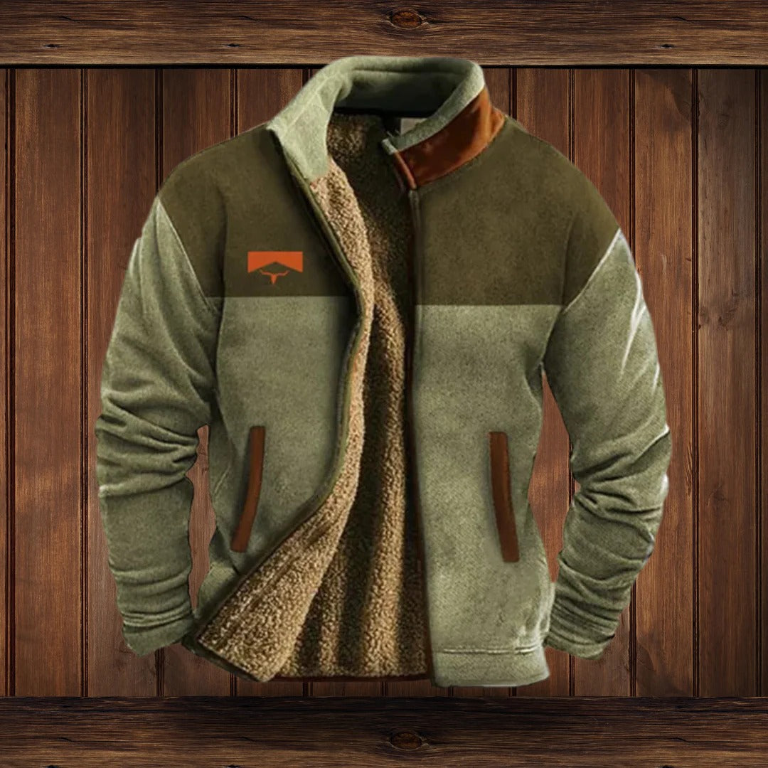 Men's Versatile Fleece Jacket for Outdoor Comfort