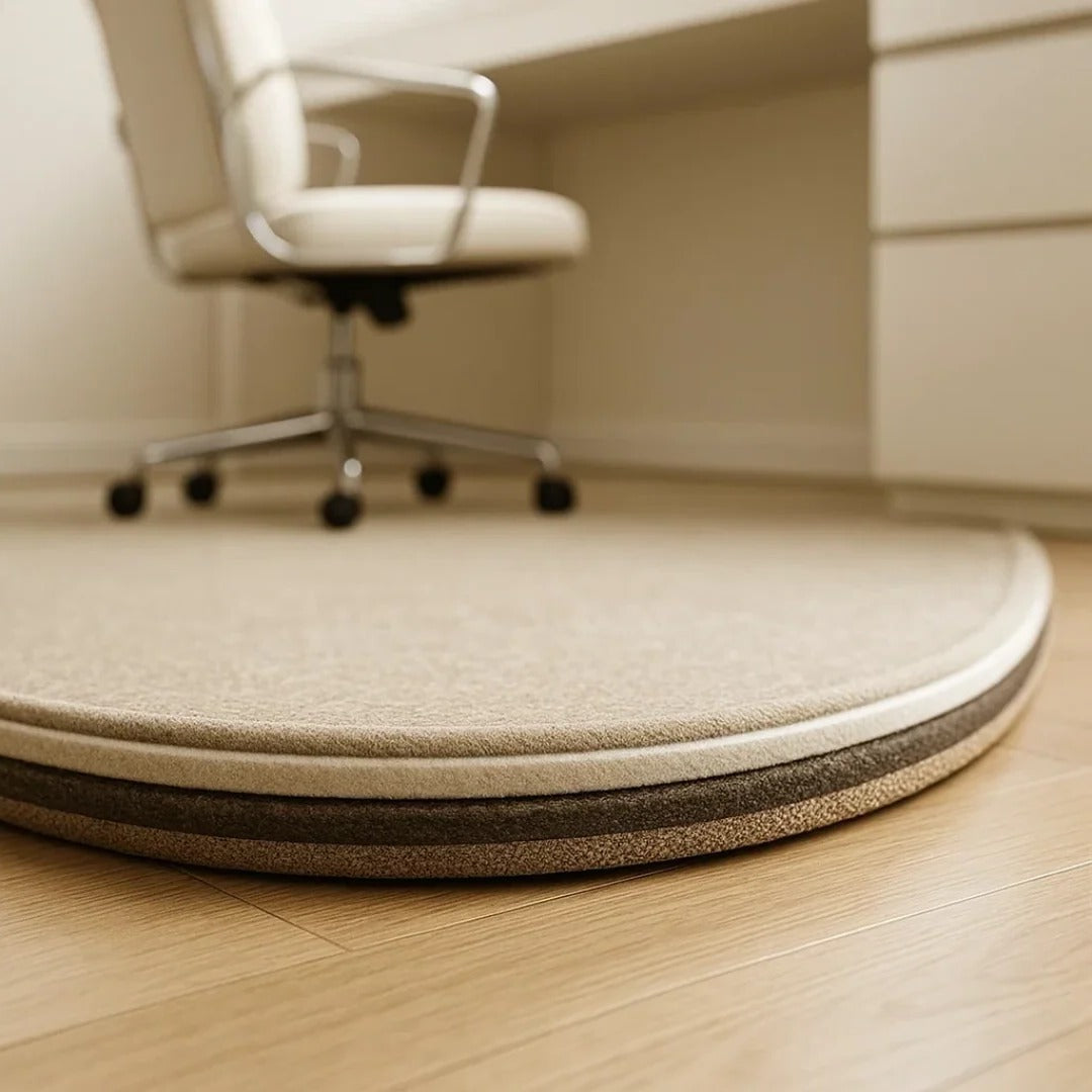Elegant Office Chair Mat for Floor Defense