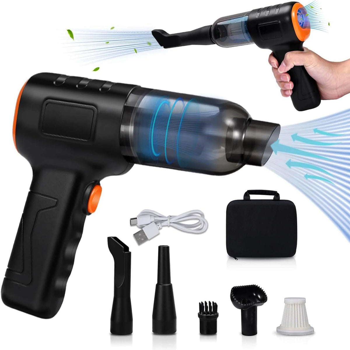 Portable Handheld Vacuum for Cars and Home