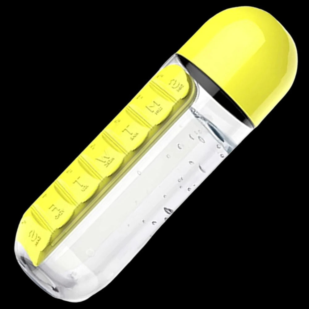 Hydration Companion with Medication Organizer