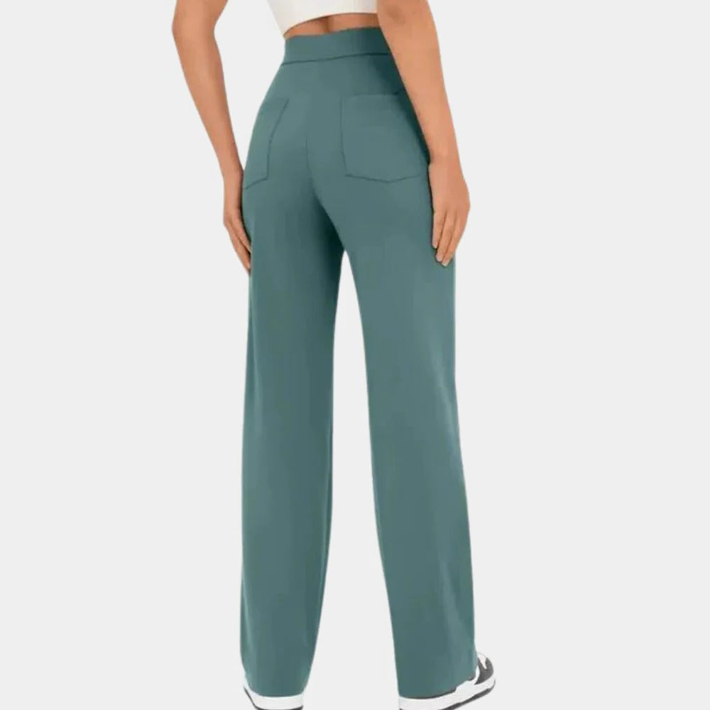 Chic High-Waist Women's Trousers for Effortless Style