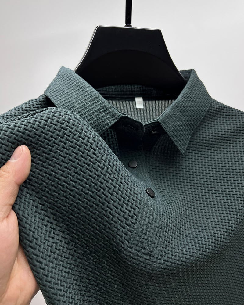 Men's Stylish Ventilated Short-Sleeve Shirt