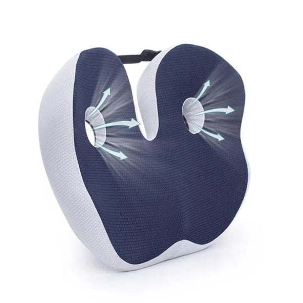 ComfortFit Adjustable Seat Cushion for Pain Relief