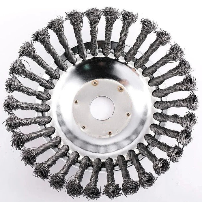 Sturdy Weed Removal Wheel for Powerful Yard Care