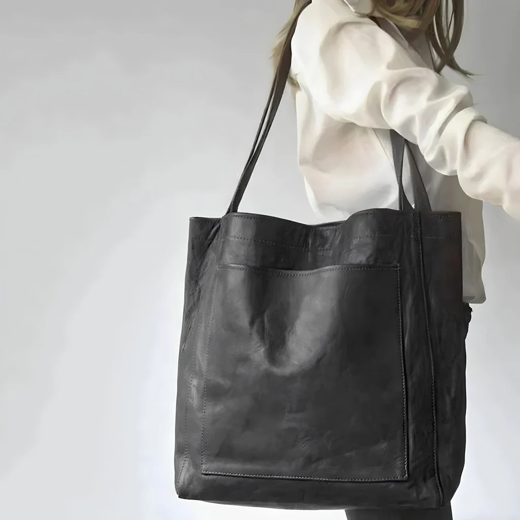 Chic Women's Premium Faux Leather Satchel
