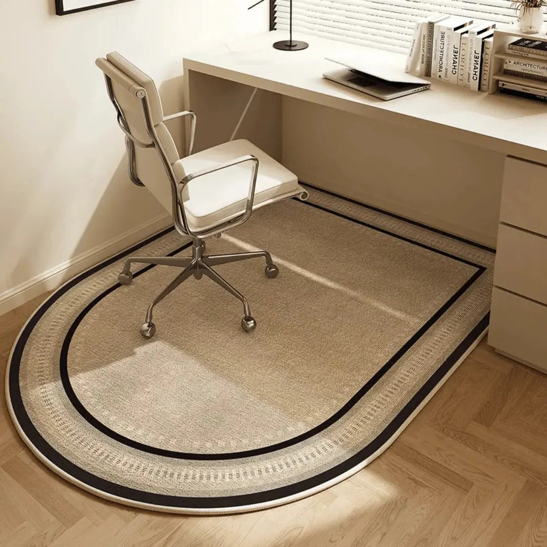 Elegant Office Chair Mat for Floor Defense