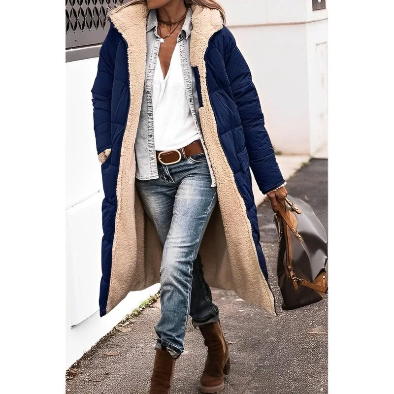 Chic Long Women’s Winter Coat for Ultimate Comfort