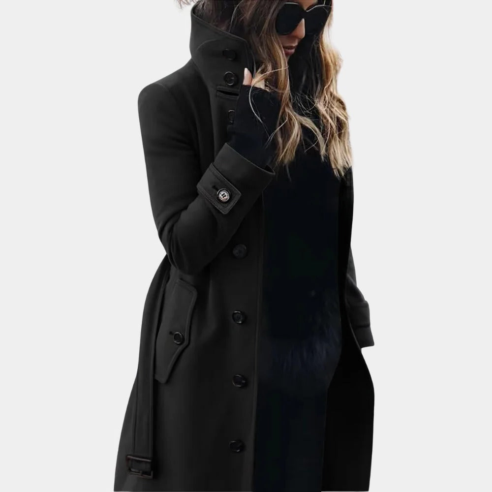 Elegant Long Coat for Women – Timeless Style & Comfort