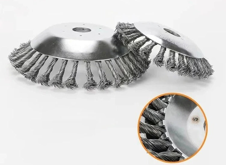 Sturdy Weed Removal Wheel for Powerful Yard Care