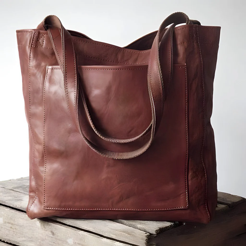 Chic Women's Premium Faux Leather Satchel
