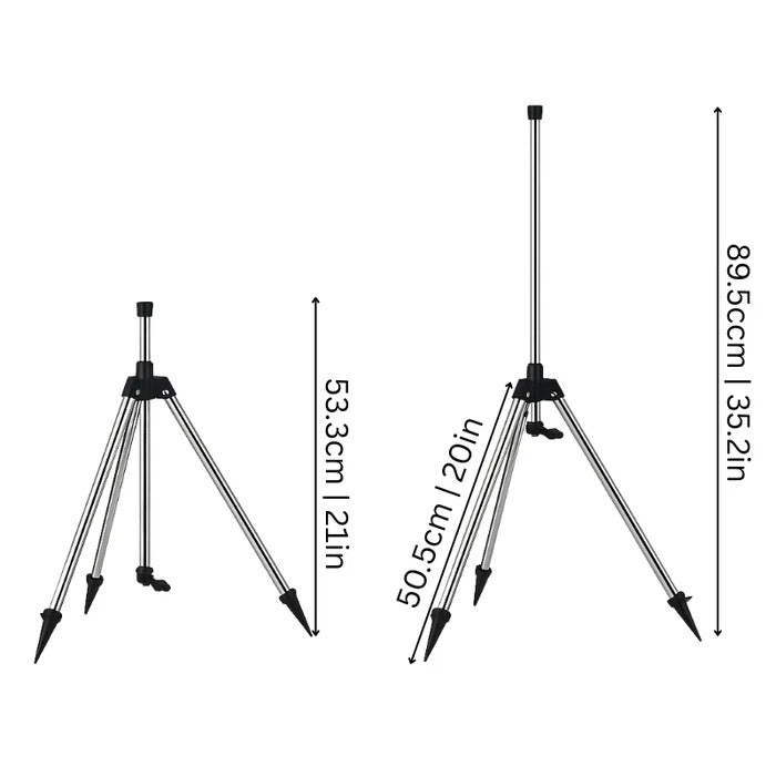 360° Adjustable Tripod Sprinkler System
