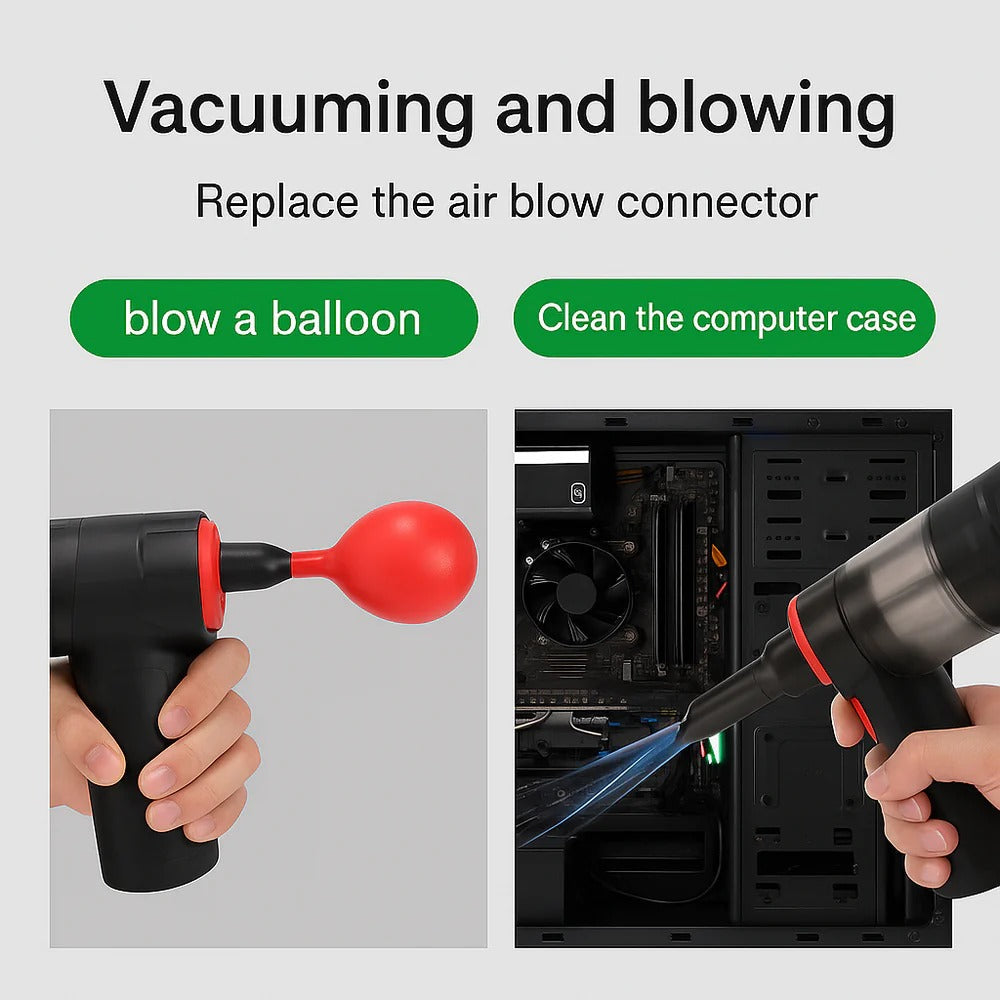 Portable Vacuum Cleaner – 95000Pa Strong Suction, Easy to Use