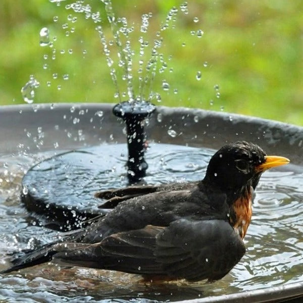 Eco-Friendly Solar-Powered Garden Fountain for Outdoor Serenity