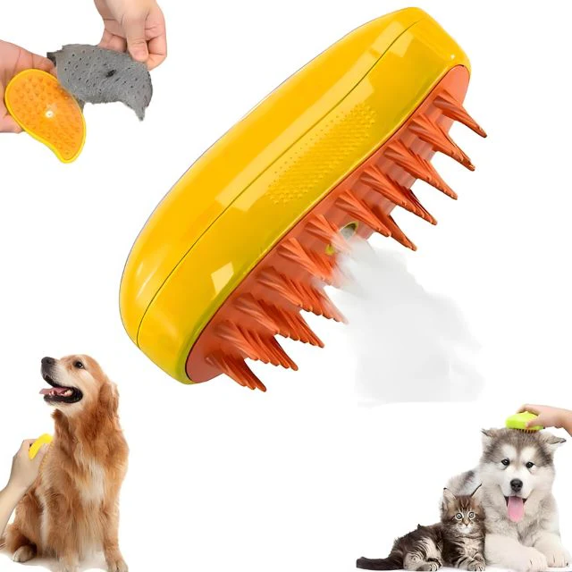 Gentle Steam Groomer - Effortless Fur Management