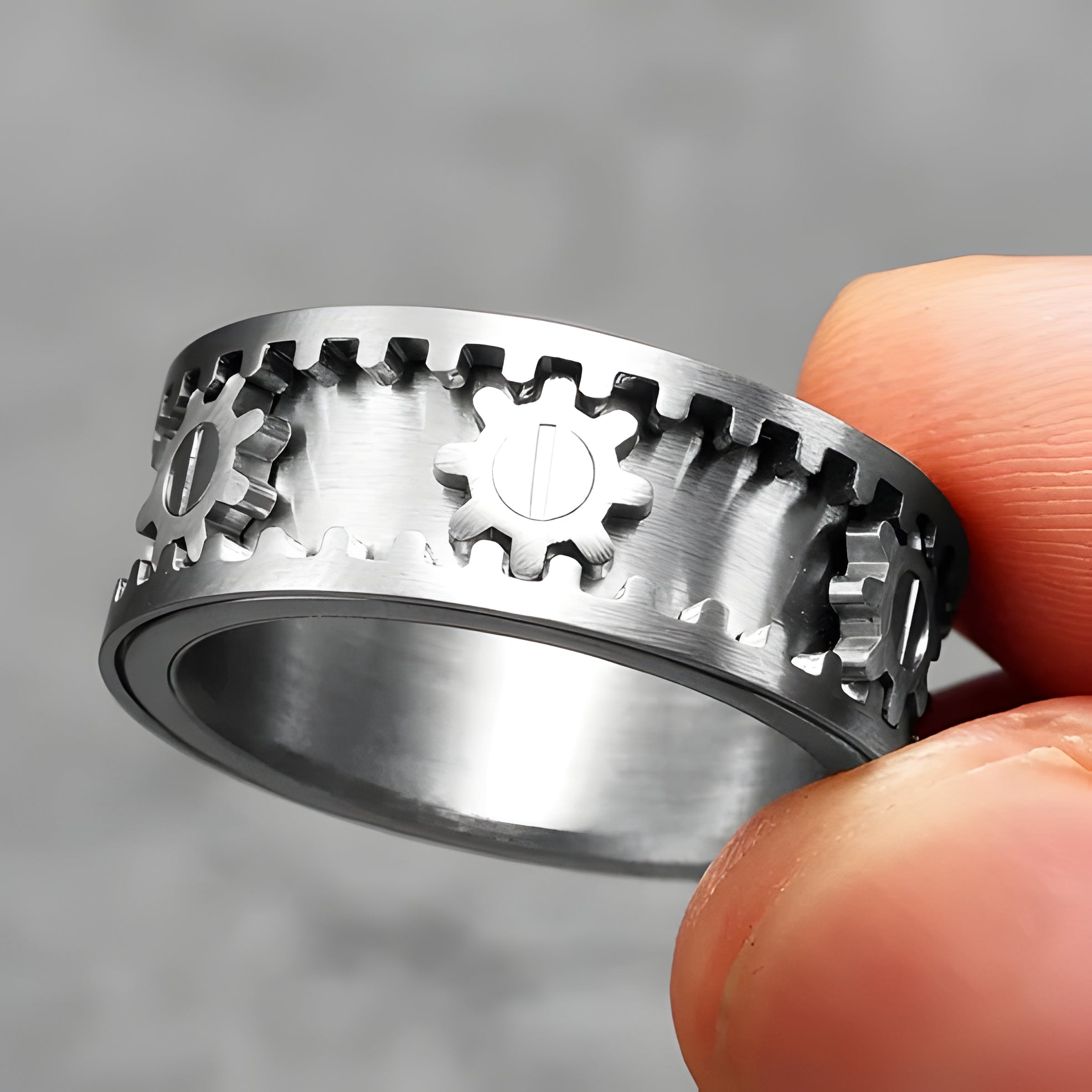 Stylish Spin Ring - Fidget & Fashion Combined