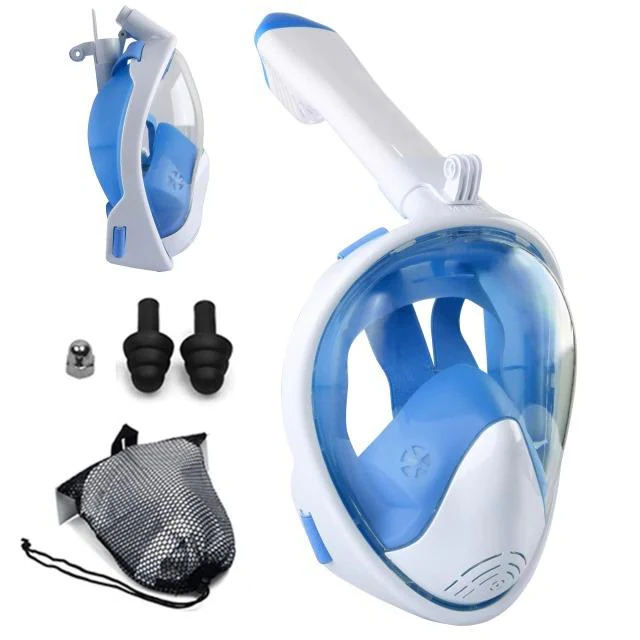 Panoramic Full Face Snorkel Mask for Ultimate Underwater Adventure