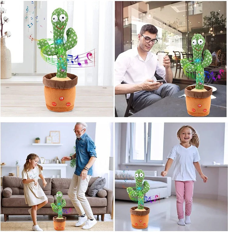 Interactive Musical Cactus Toy for Kids
