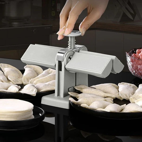 Dual-Headed Dumpling Maker for Fast Creation