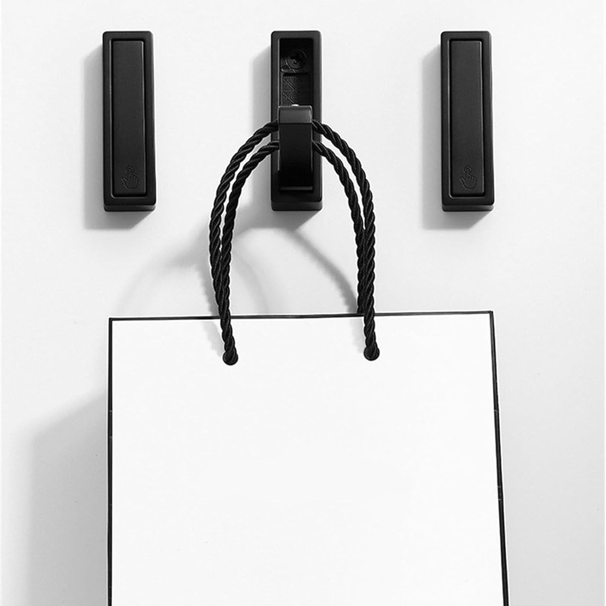 Space-Saving Metal Wall Hook with Foldable Design